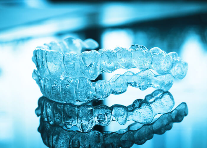 What are the characteristics of the Invisalign treatment models?